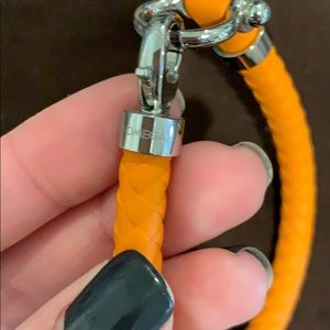 Authentic Orange Omega Sailing Bracelet 
